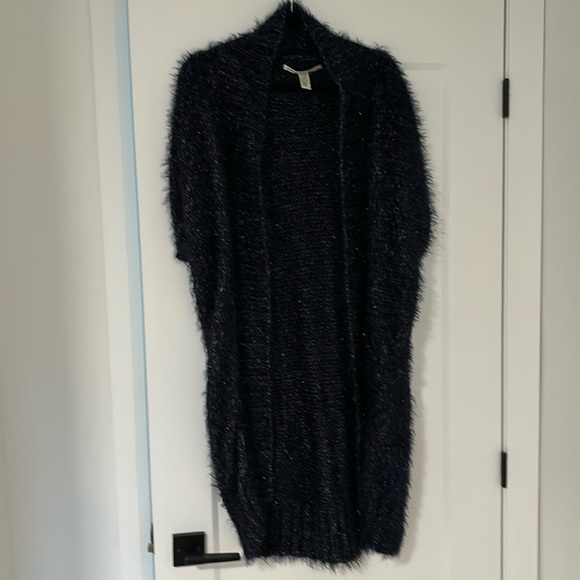 Diane Von Furstenberg wool cover-up sleeveless jacket size S - Picture 3 of 6